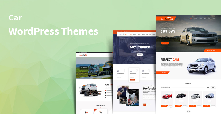 17 Car WordPress Themes for Automotive and Car Showroom