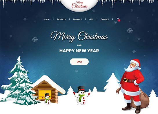 Christmas WordPress Theme for Giving Festive Season Offers During Christmas