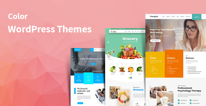 10 Top Color WordPress Themes For Your Colorful Websites