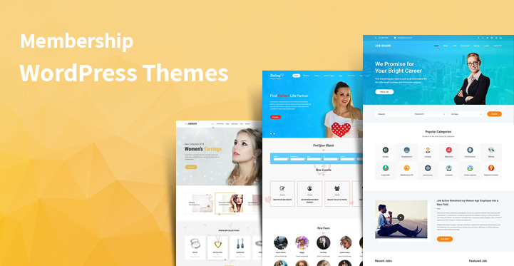 membership WordPress themes
