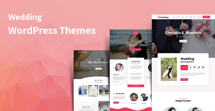 19 Wedding WordPress Themes for Marriage Wedding Events Website