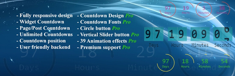 Countdown Timer Widget Countdown