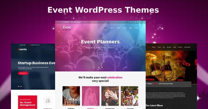 12 Multiple Event WordPress Themes for Conference Website