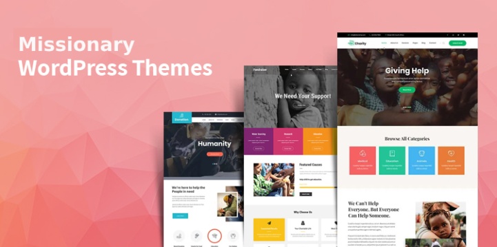 11 Missionary WordPress Themes for Churches and Missionaries Organization