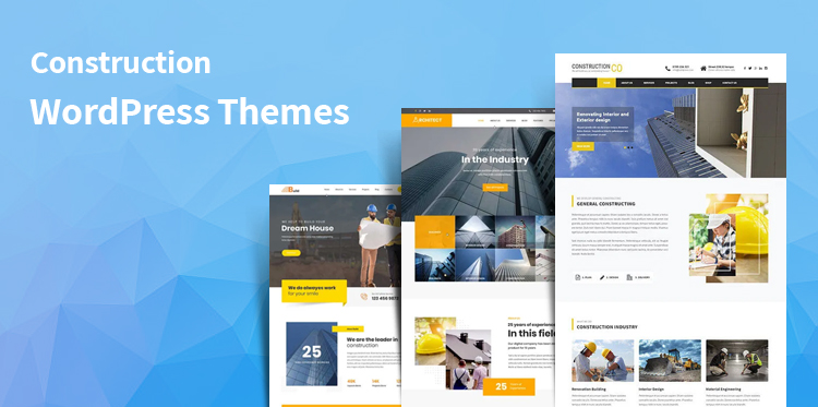 construction WordPress themes