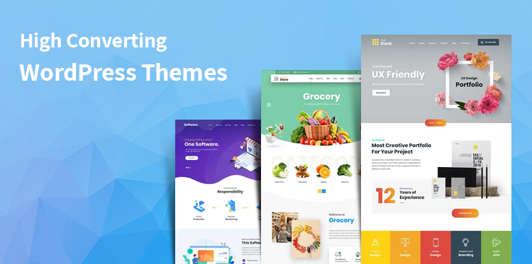 12 Optimized High Converting WordPress Themes for Landing Page Websites