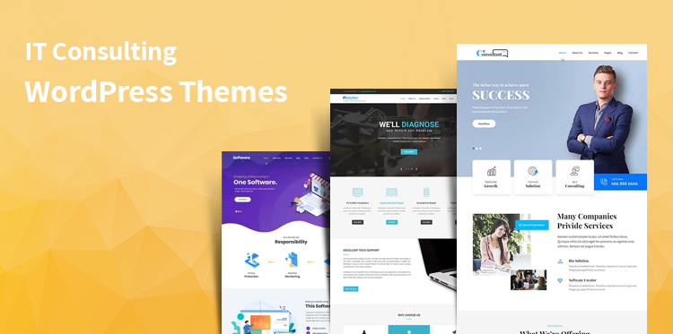 13 IT Consulting WordPress Themes for IT Company Business