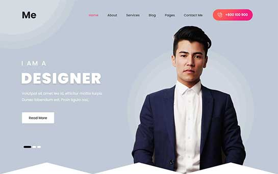 resume WordPress theme