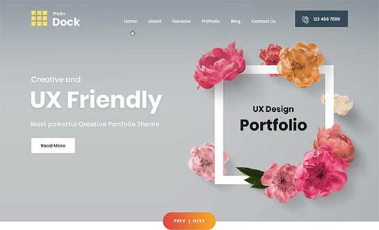 Portfolio WordPress theme