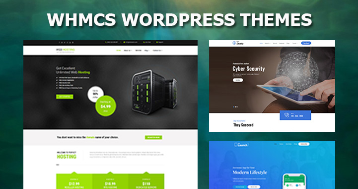 WHMCS WordPress Themes for Domain Hosting Companies