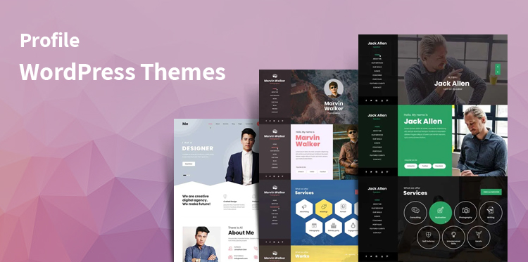 profile WordPress themes