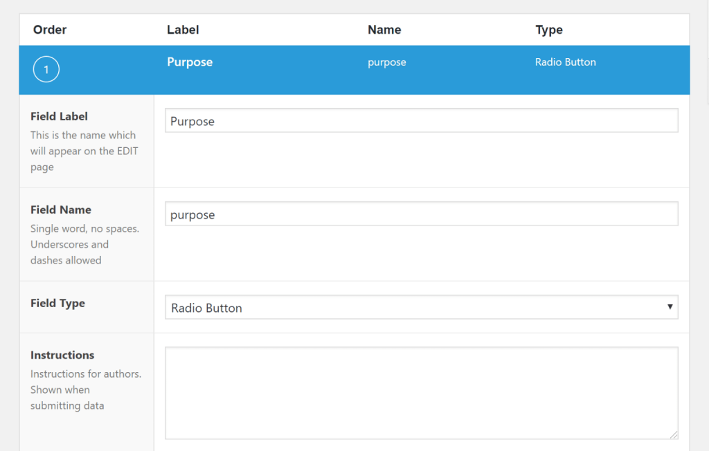 Add fields to your group-lable