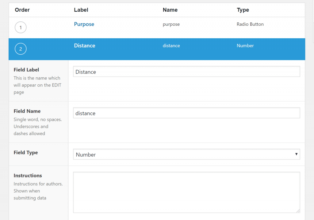 Add other required fields