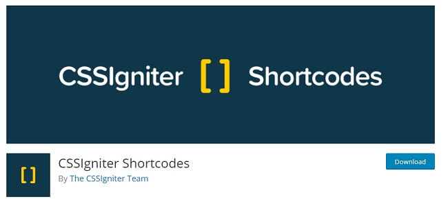 CSSIgniter Shortcodes