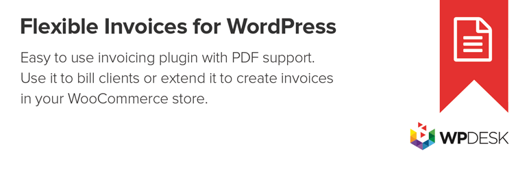 Flexible PDF Invoices for WordPress