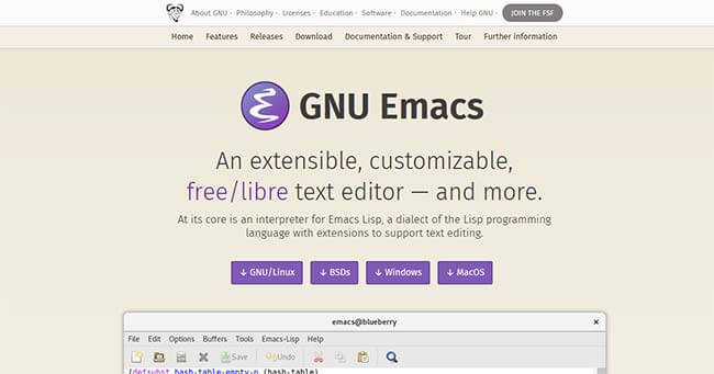 GNU Emacs