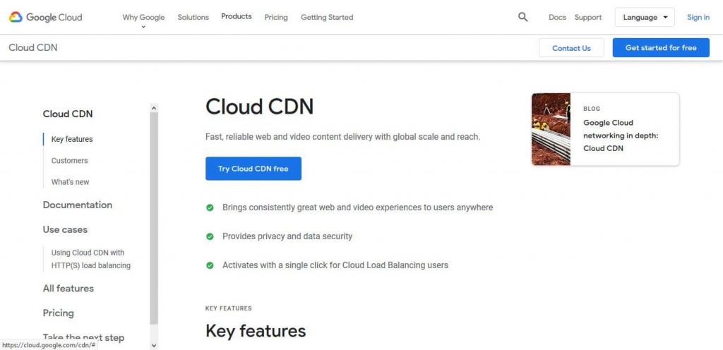 Google Cloud CDN