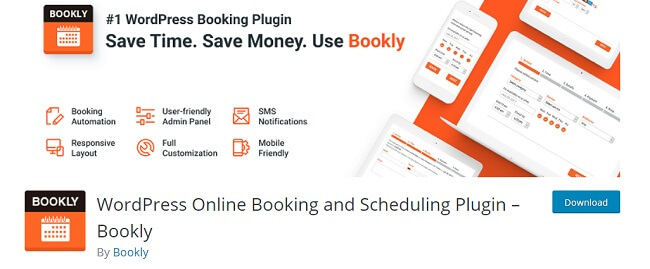 Schedule plugin by Bookly