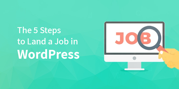 The 5 Steps to Land a Job in WordPress