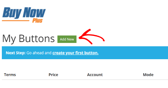 Stripe Add New Button