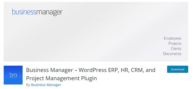 Business manager plugin