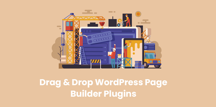 drag-&-drop WordPress page builder plugins