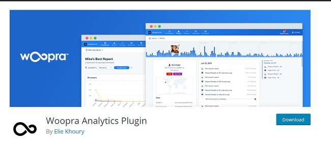 Woopra analytics plugin