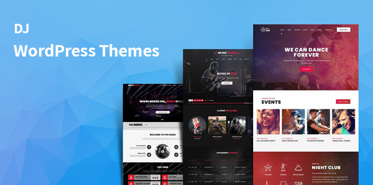 15 DJ WordPress Themes for Disc Jockey and Musicians