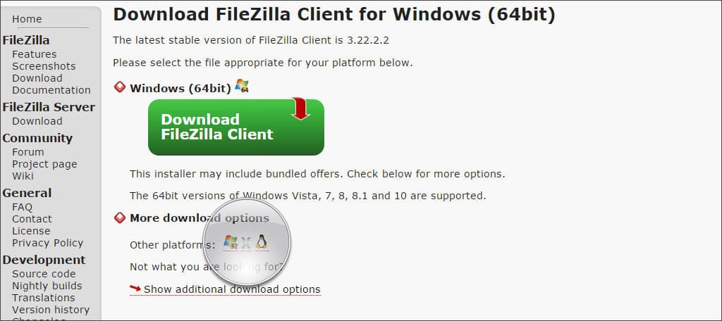 download filezilla