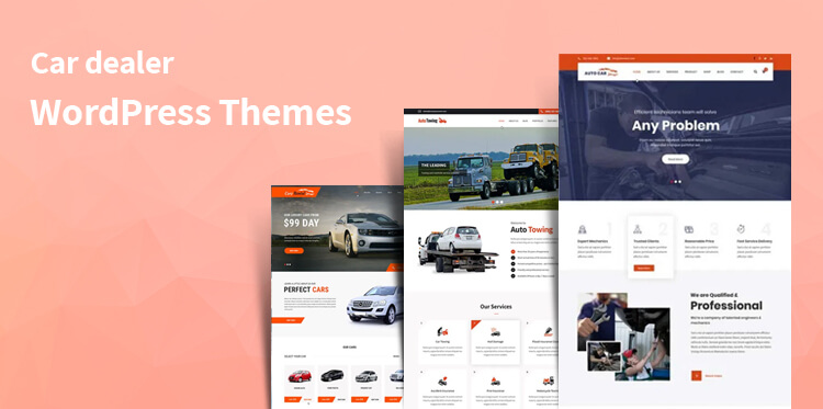 13 Car Dealer WordPress Themes for Automotive