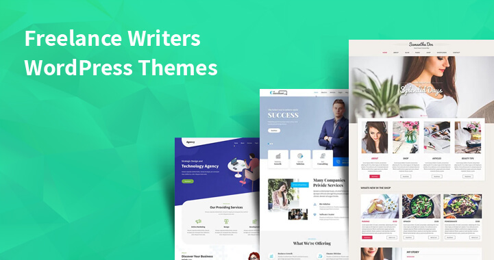 WordPress themes for freelance writers