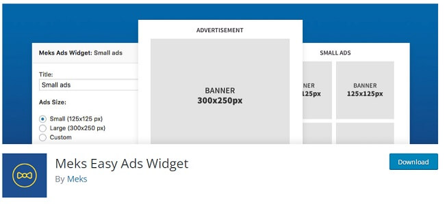 Meks Easy ads widget