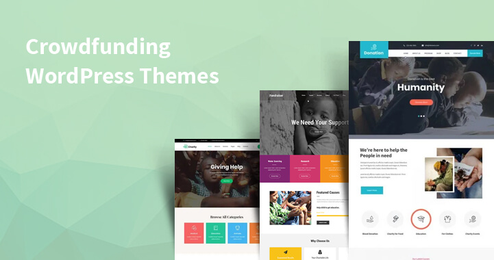 Create Beautiful Websites With 16 Crowdfunding WordPress Themes