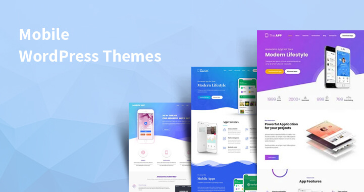 13 Free Mobile WordPress Themes for Mobile App Websites