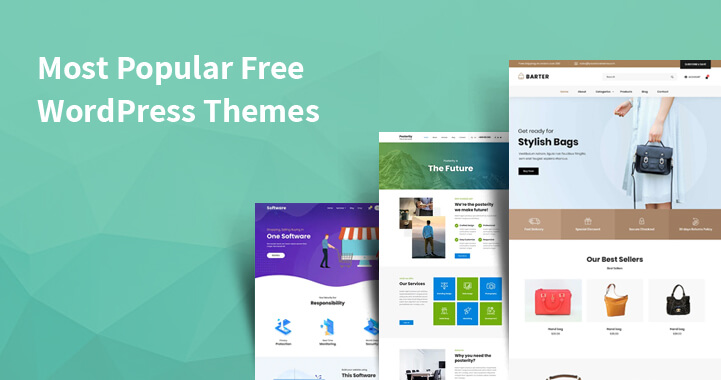 Most Popular Free WordPress Themes