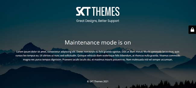 SKT Maintenance plugin