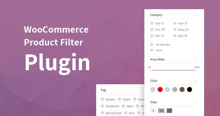 WooCommerce product filter plugin