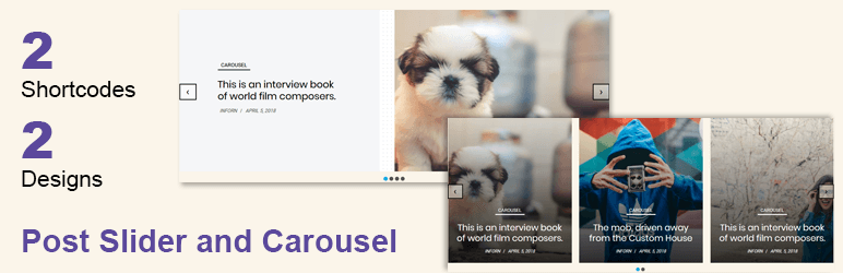 Post Slider and Carousel with Widget – A Responsive Post Slider