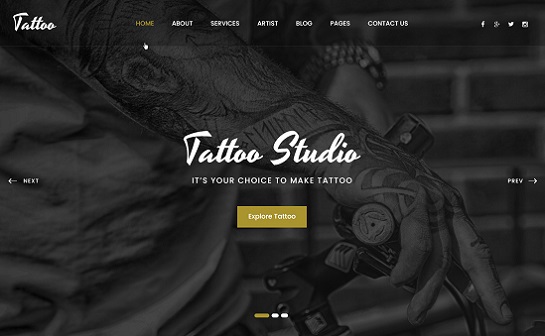 13 Unleash Your Creativity with Our Tattoo Studio WordPress Themes