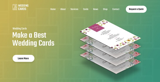 Greeting Card WordPress Theme