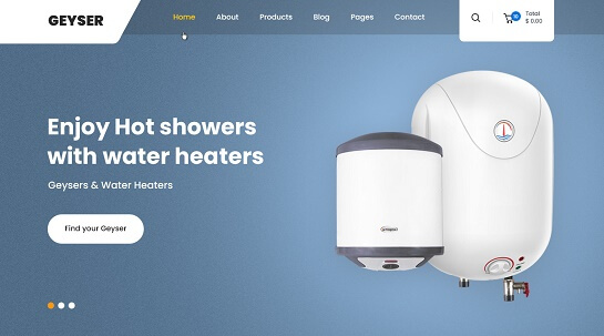 Electrical Appliances WordPress Theme