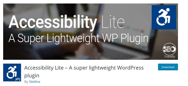 Accessibility lite