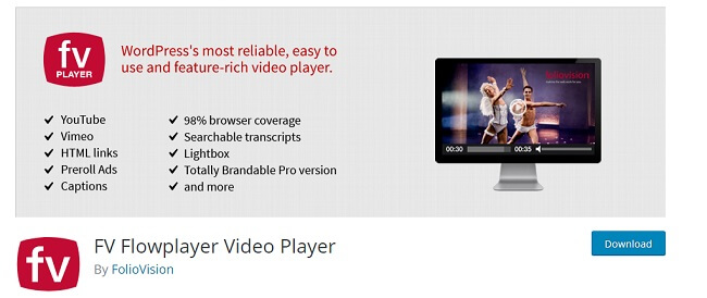FV Flowplayer Video Player