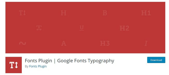 Fonts plugins