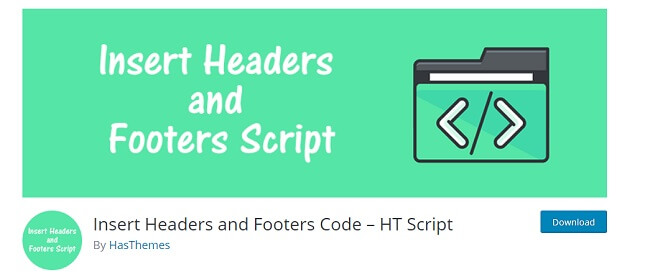 Insert headers and footers by hasthemes