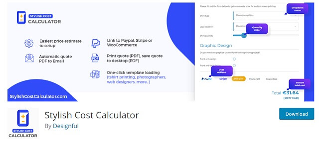 Stylish Cost Calculator