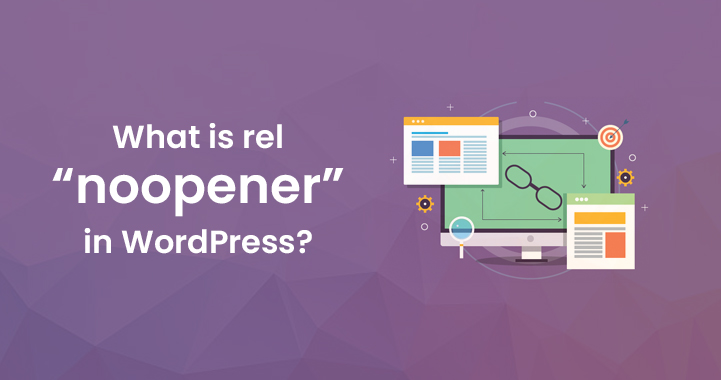 rel=“noopener” in WordPress