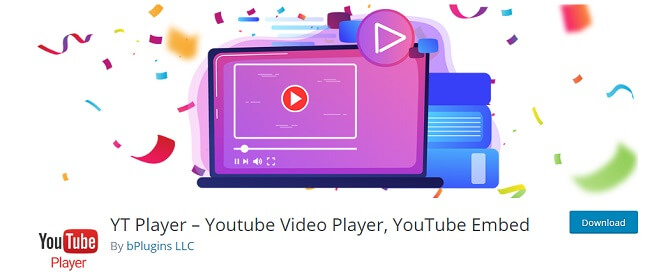 YT Player plugin