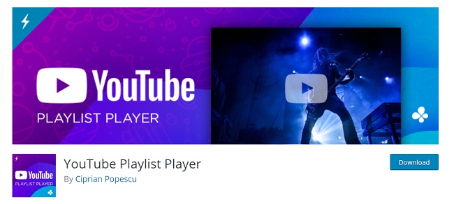 YouTube Playlist Player