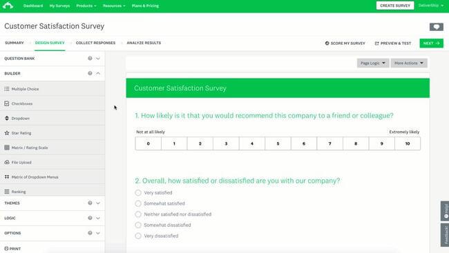 customer satisfaction survey